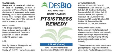 PTS/Stress Remedy - DSRT0639 PTS Stress Remedy 8 13 18